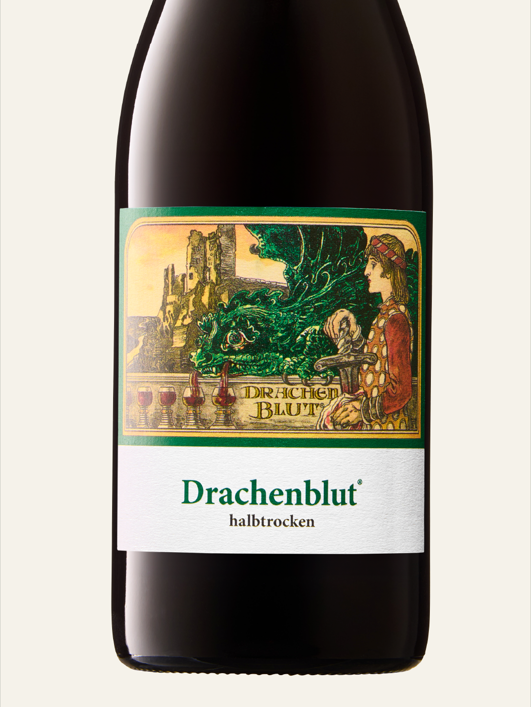 Drachenblut Etikett – Gutswein vom Mittelrhein