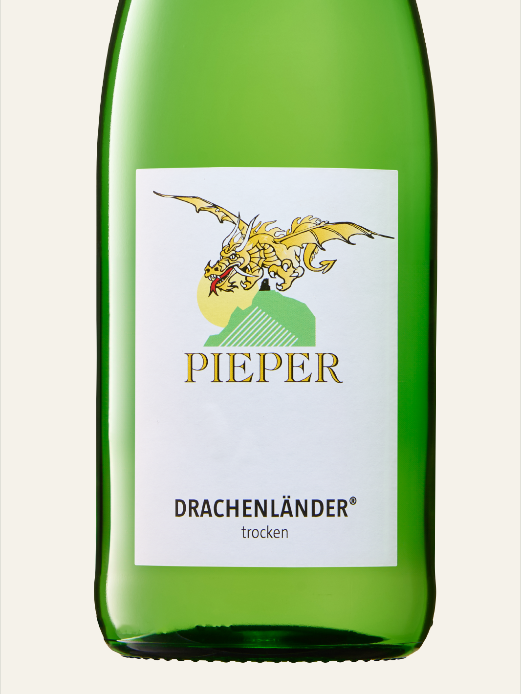Drachenländer Etikett