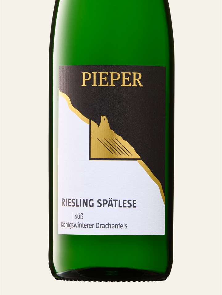 Riesling Spätlese 2024 Etikett – Lagenwein vom Königswinterer Drachenfels