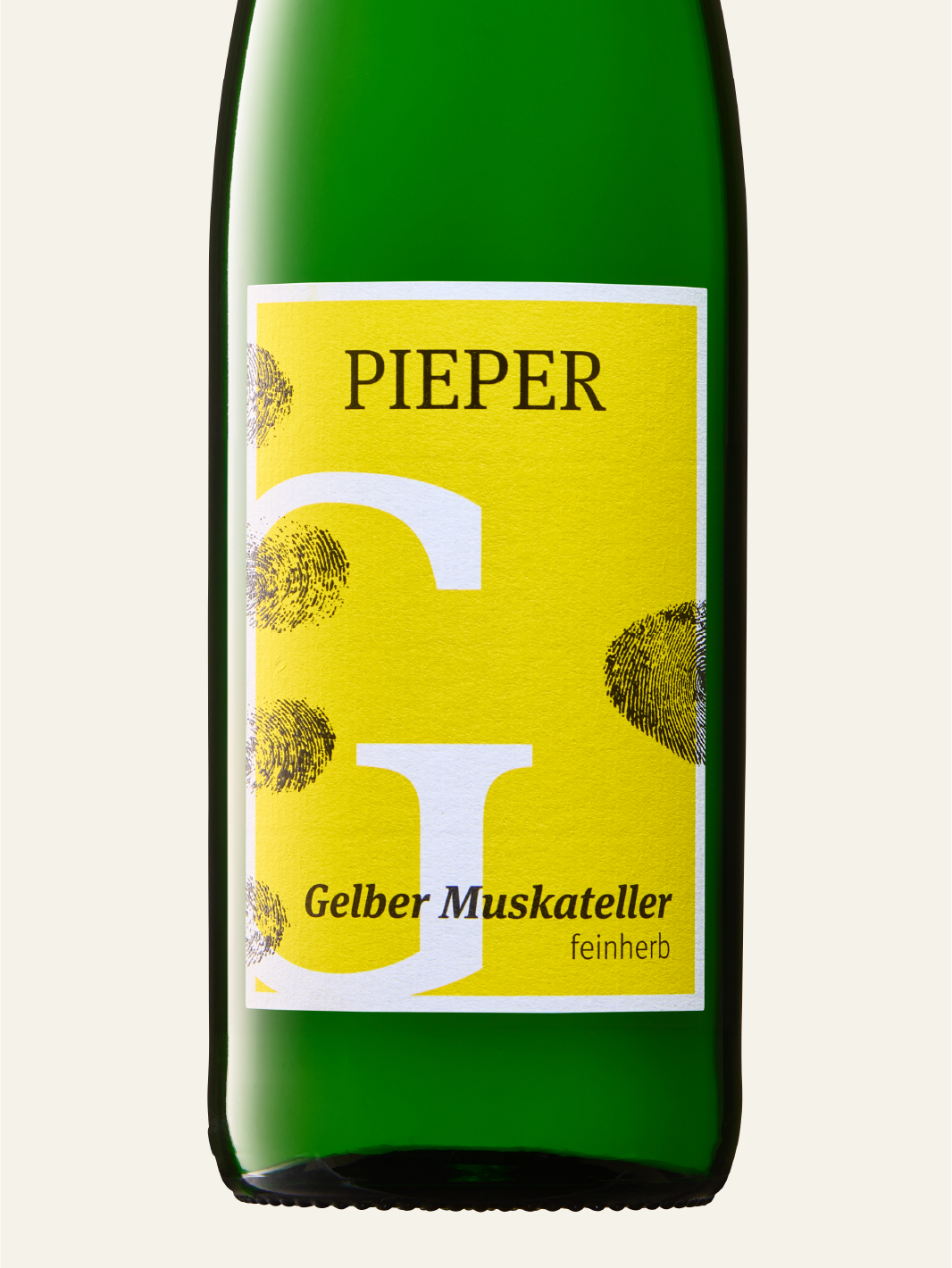 Gelber Muskateller 2025 Etikett