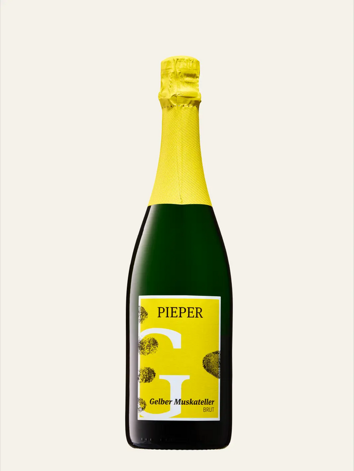 Flasche Gelber Muskateller Brut