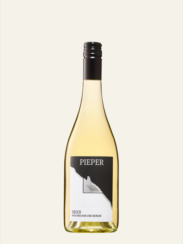 Flasche Secco von Drachen und Bergen 2024 feinherb