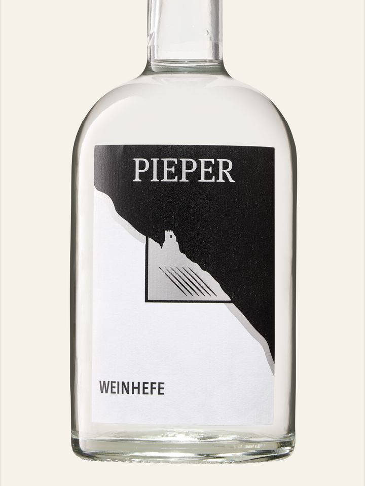 Weinhefe Etikett