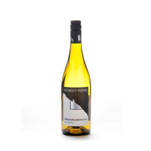 Flaschenabbildung, 2015er Grauburgunder, Weingut Pieper
